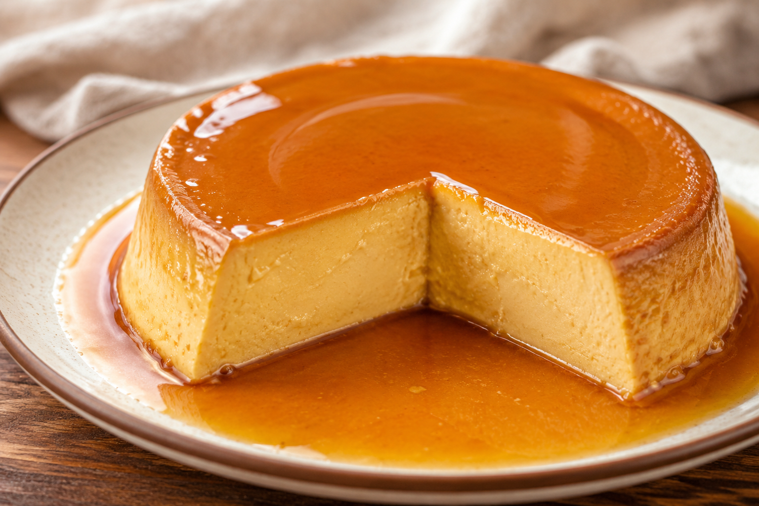 PUDIM FIT PROTEICO QUE AJUDA A MATAR A VONTADE DE DOCE: Sem Banho-Maria E Com Uma Calda De Caramelo Saudável Inacreditável!