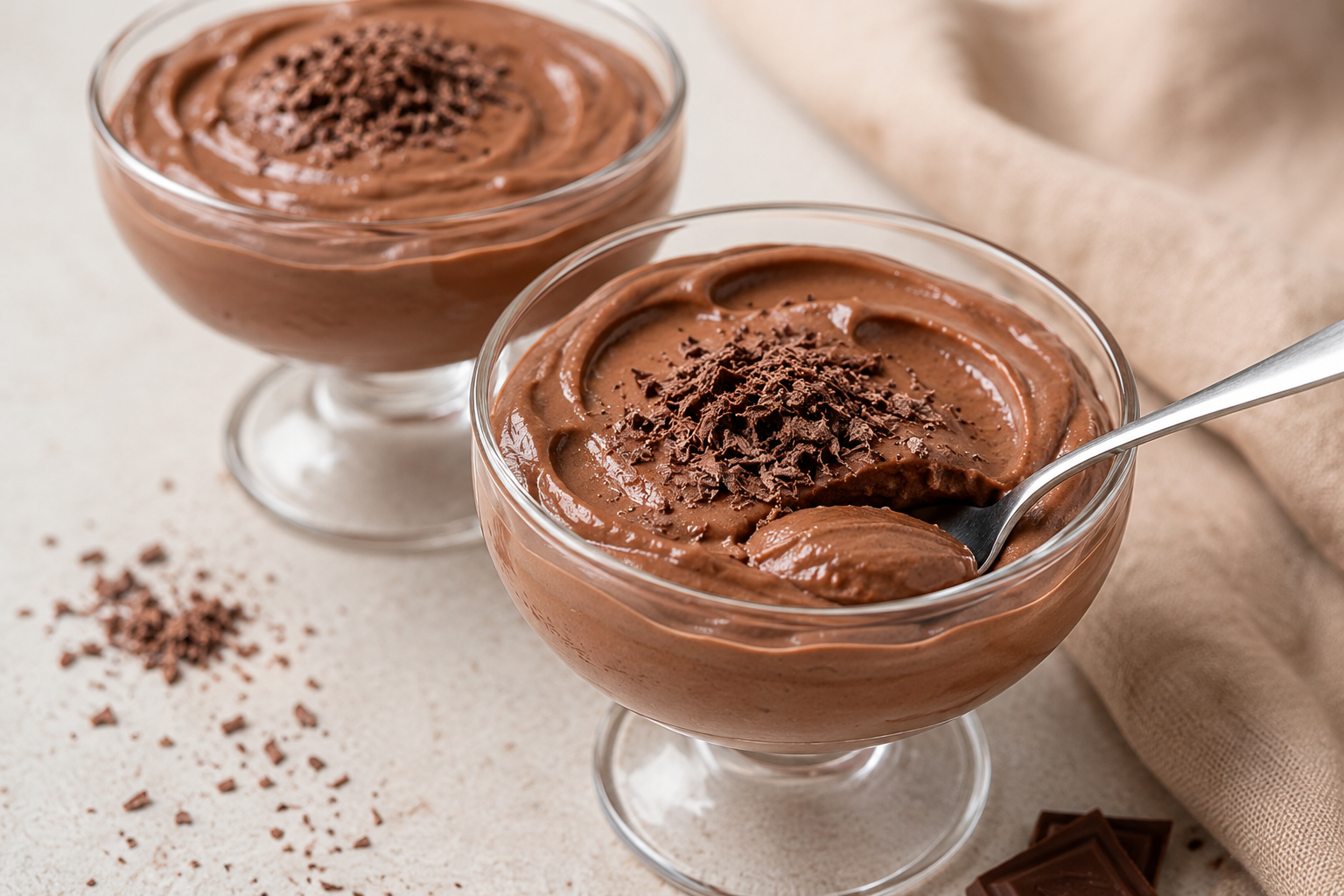 MOUSSE FIT DE CHOCOLATE ZERO AÇÚCAR E LOW CARB: Textura Aveludada E Sabor Intenso Para Quem Não Abre Mão Do Cacau Puro!
