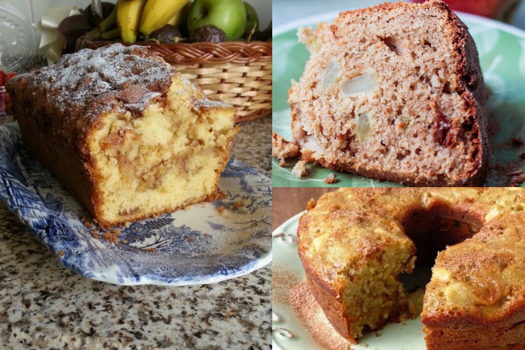 I made this 4-ingredient apple cake and it became our new family favorite!