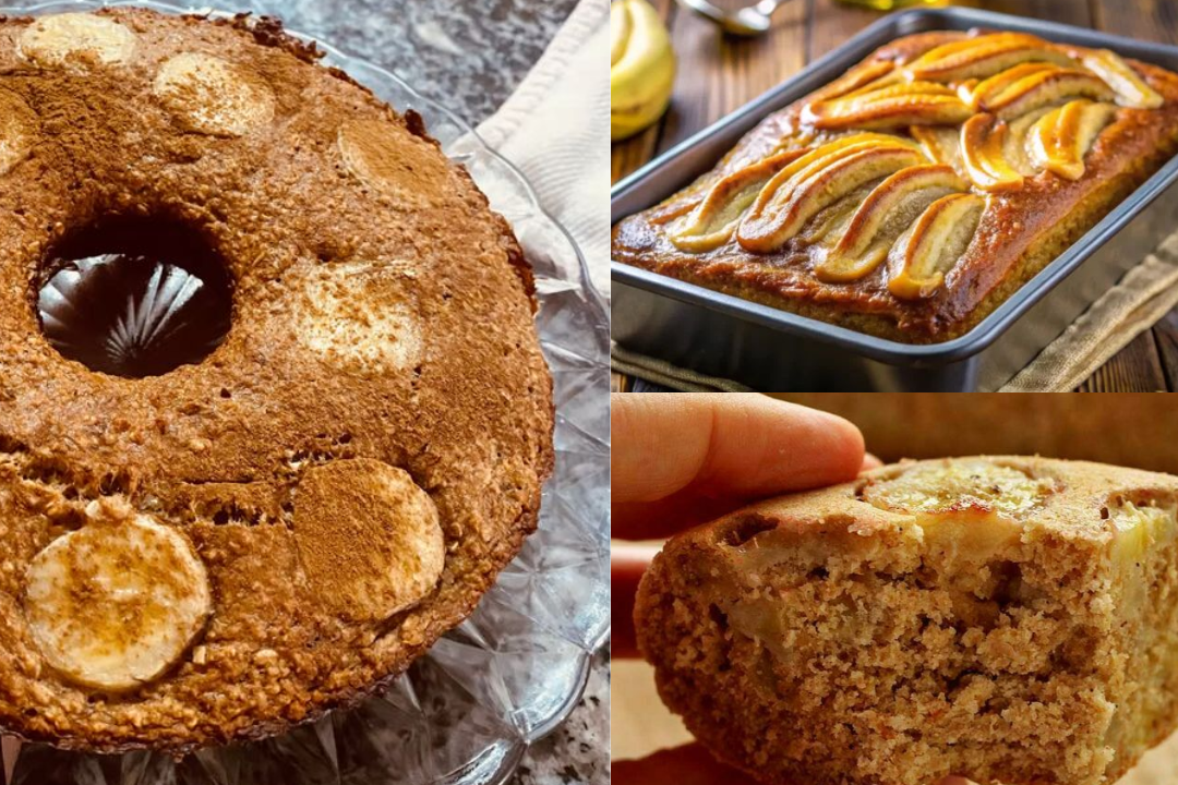 I made this flourless banana cake and the whole family asked for seconds!