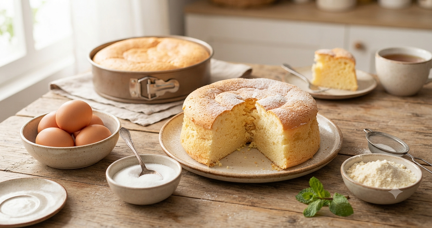 Urgent! 3-Ingredient Sponge Cake: Simple, Fast, and It Will Rock Your Diet!