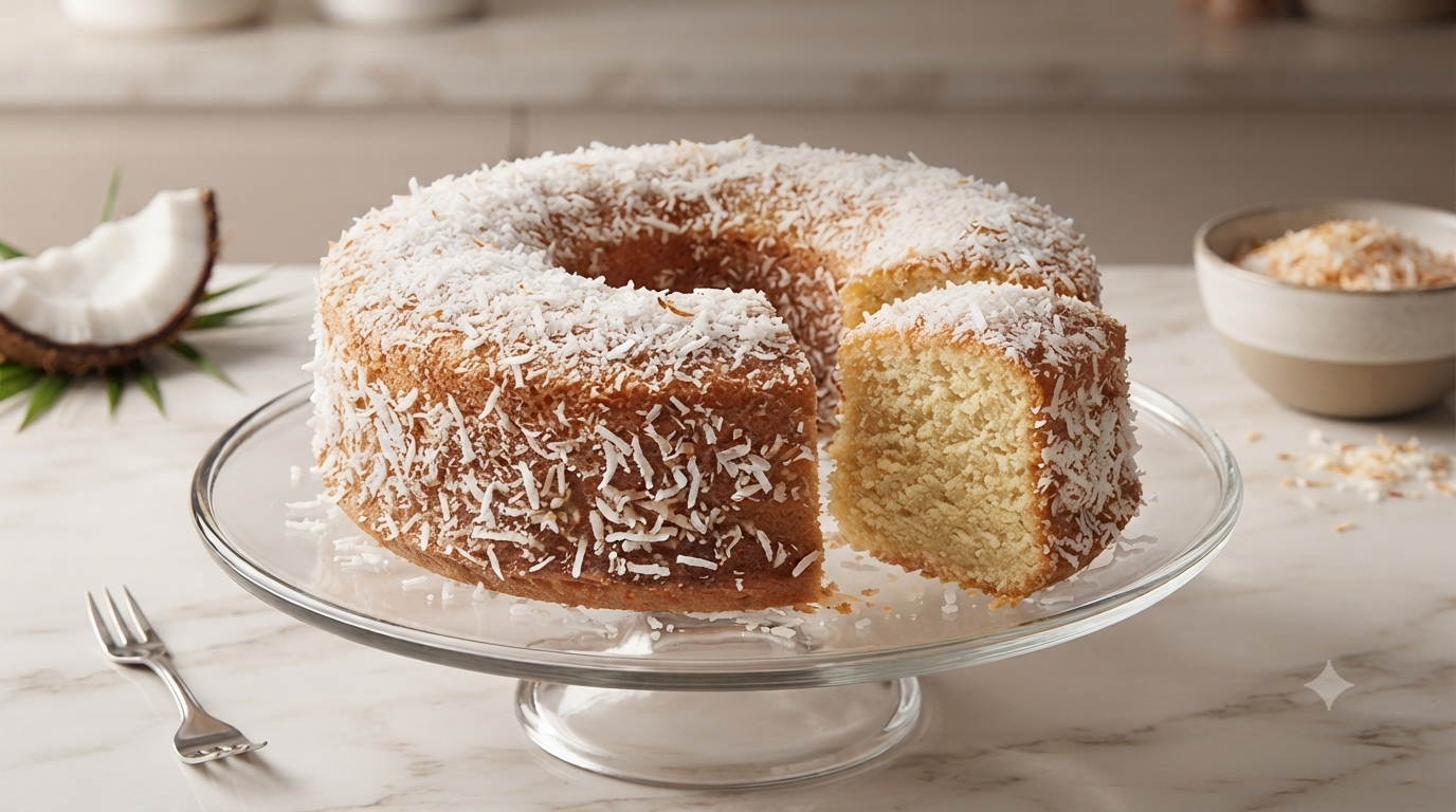 Urgent! 5-Cup Fit Coconut Cake in Minutes: Simple, Fast, and It Will Rock Your Diet!