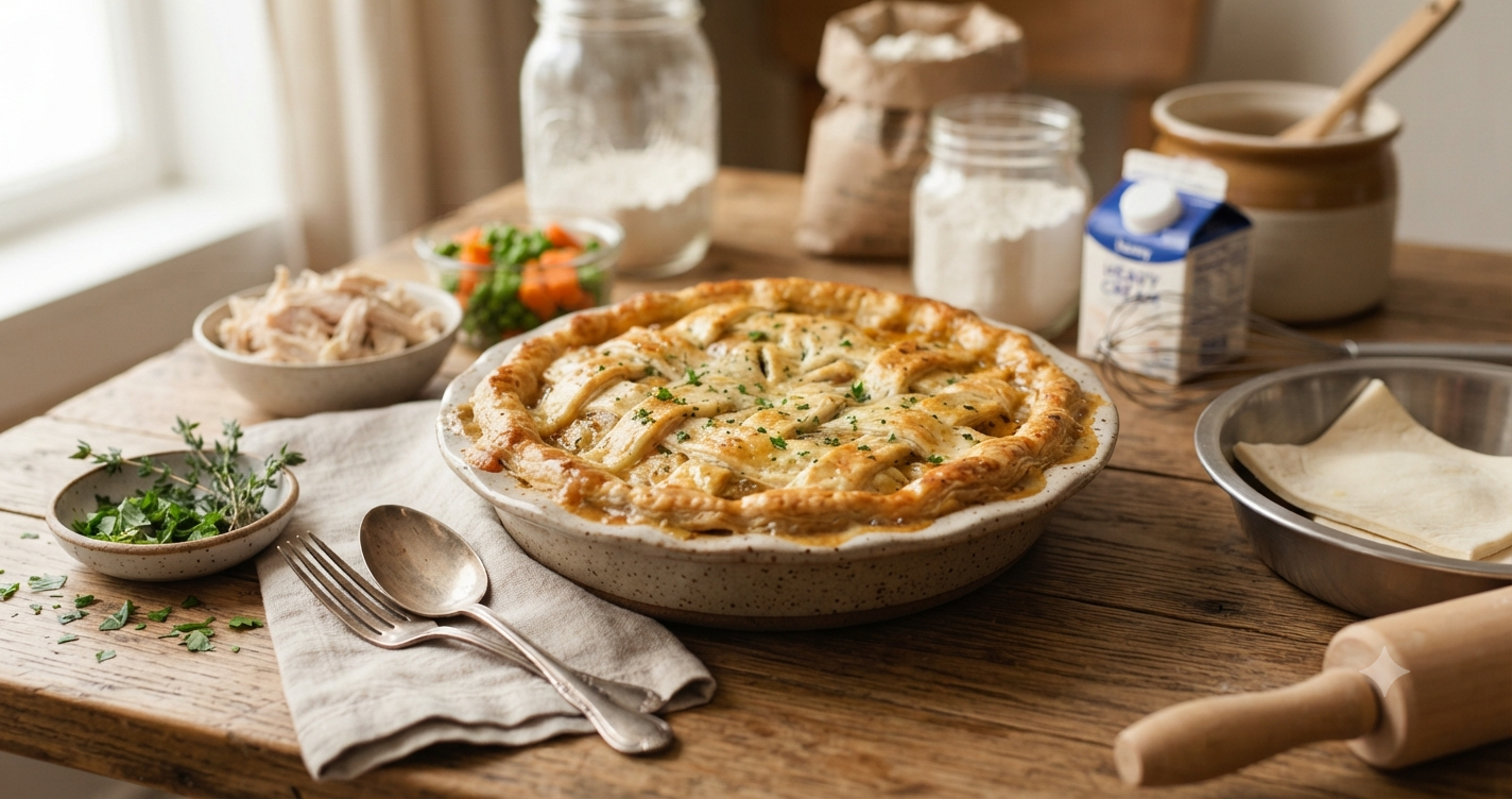5-Minute Chicken Pie: Simple, Fast, and It Will Rock Your Diet!